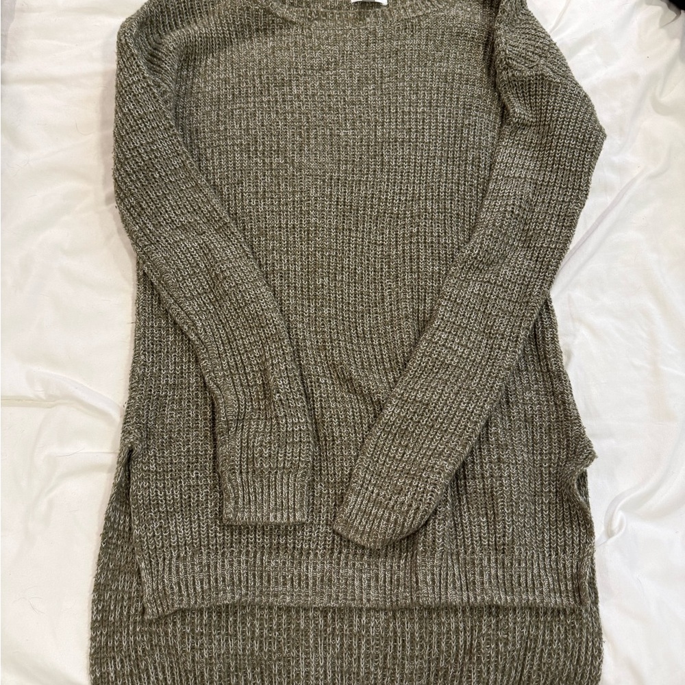 BP Olive Knit Women's Sweater